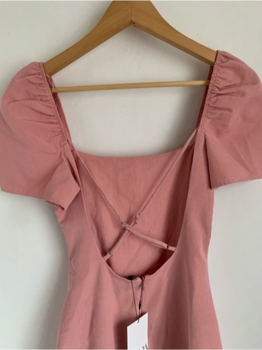 NWT Zara Linen Mini Dress - Picture 7 of 11